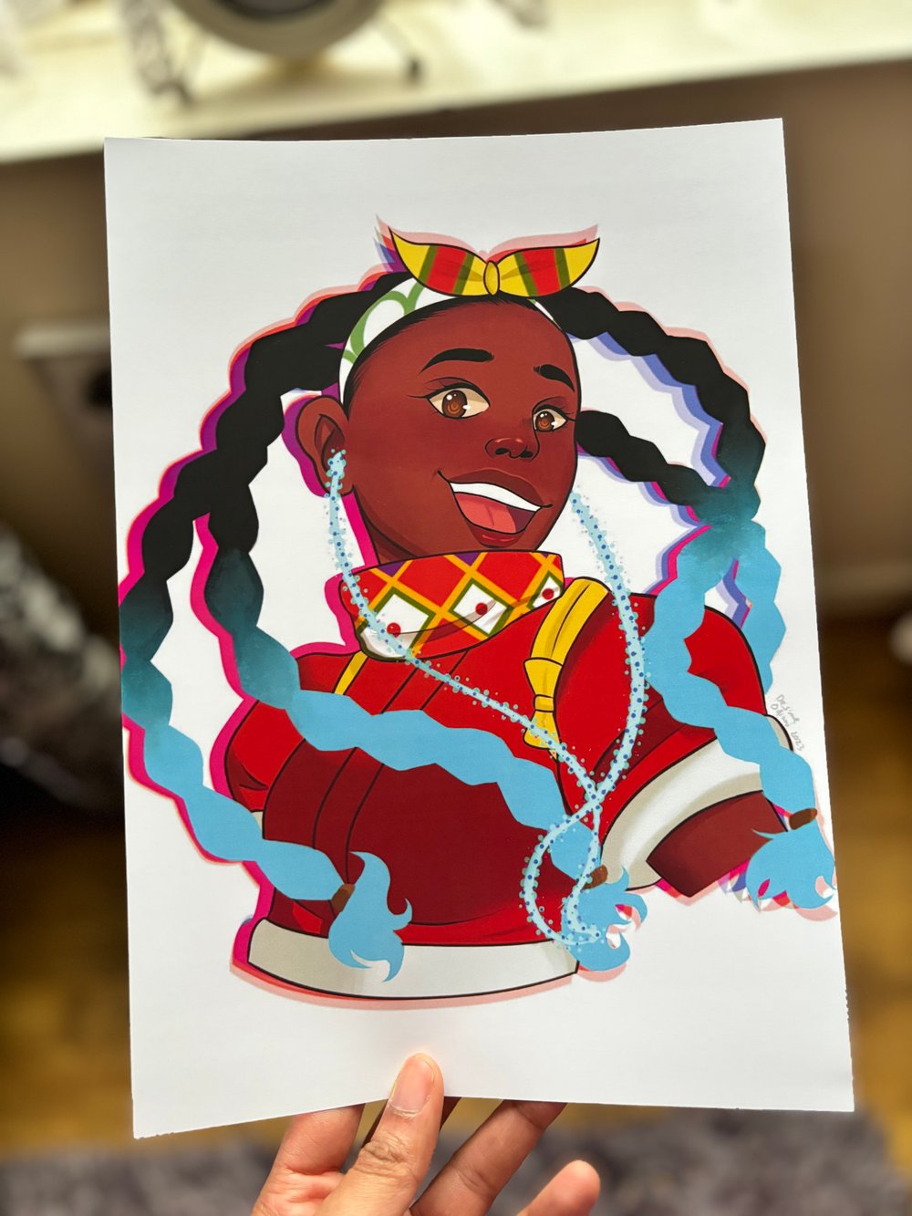 Image of Kimberly print