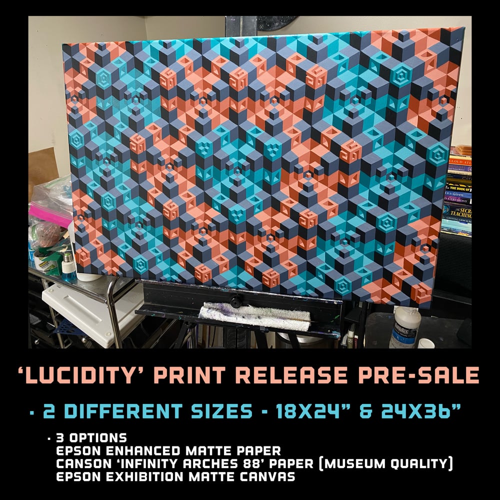 Image of 'Lucidity' Canvas Print Release - 16x24"