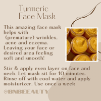 Turmeric Face Mask