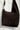 SUEDE ONE SHOULDER BAG - Black