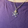 Skull n crossbones pendant