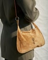 SUEDE SIMPLE BAG - Camel 