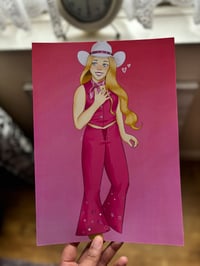 Image of Barbie print