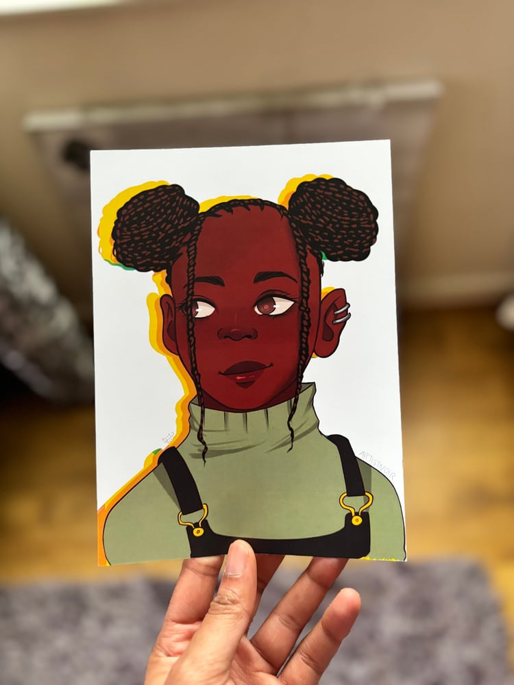 Image of Yellow print