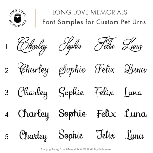 Image of Sweet Shadow Small Dog Urn