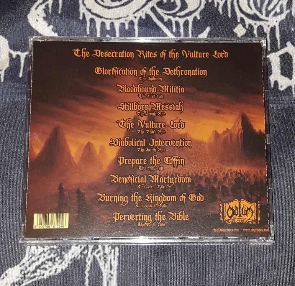 Vulture Lord - Desecration Rite - CD