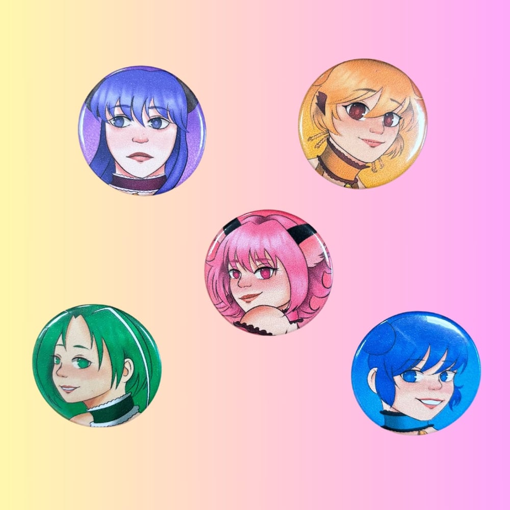 Image of Tokyo Mew Mew Buttons