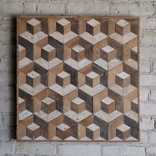 Image of [EXAMPLE] Rustic Geometric Wall Art