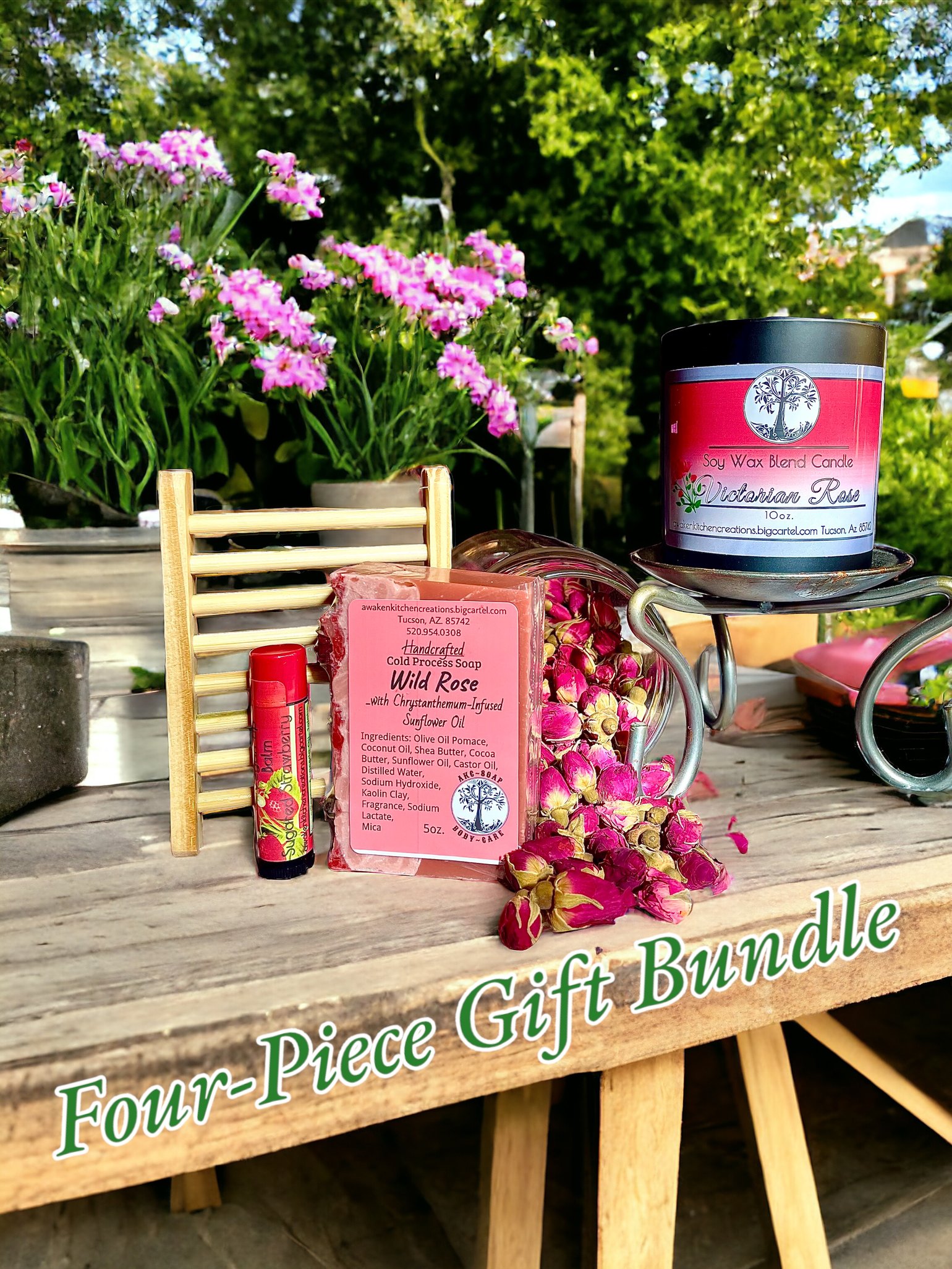 Image of Rosey Four-Piece Gift Bundle