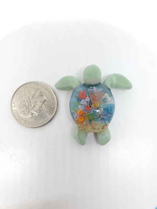 Image of Mini sea turtle pendant