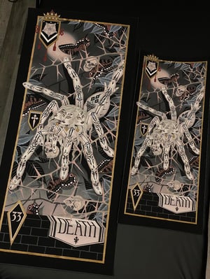 Image of DEATH (18"x40")