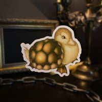 Image 1 of Turtle Ducky Sticker • 3"/7.5cm