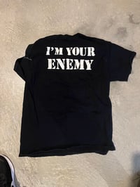 Image 2 of GG Allin "I'm Your Enemy" Shirt (L)