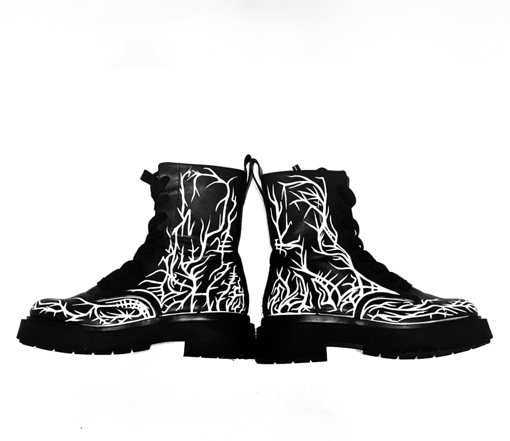 Image of DRXP THORN HAND PAINTED BOOTS