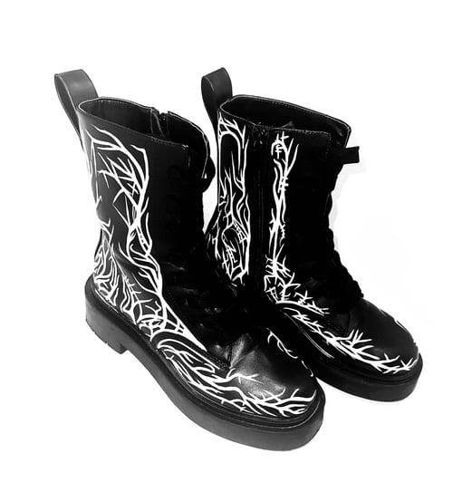 Image of DRXP THORN HAND PAINTED BOOTS