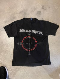 Image 3 of Megadeth Cryptic Writings Tour Shirt 1998 (M)