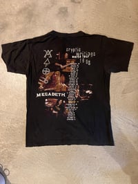 Image 4 of Megadeth Cryptic Writings Tour Shirt 1998 (M)