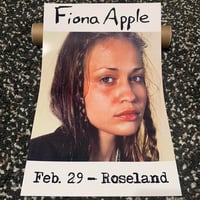 Image 1 of Fiona Apple Roseland Tour Poster