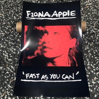 Image 1 of Fiona Apple 'Fast As You Can' Poster