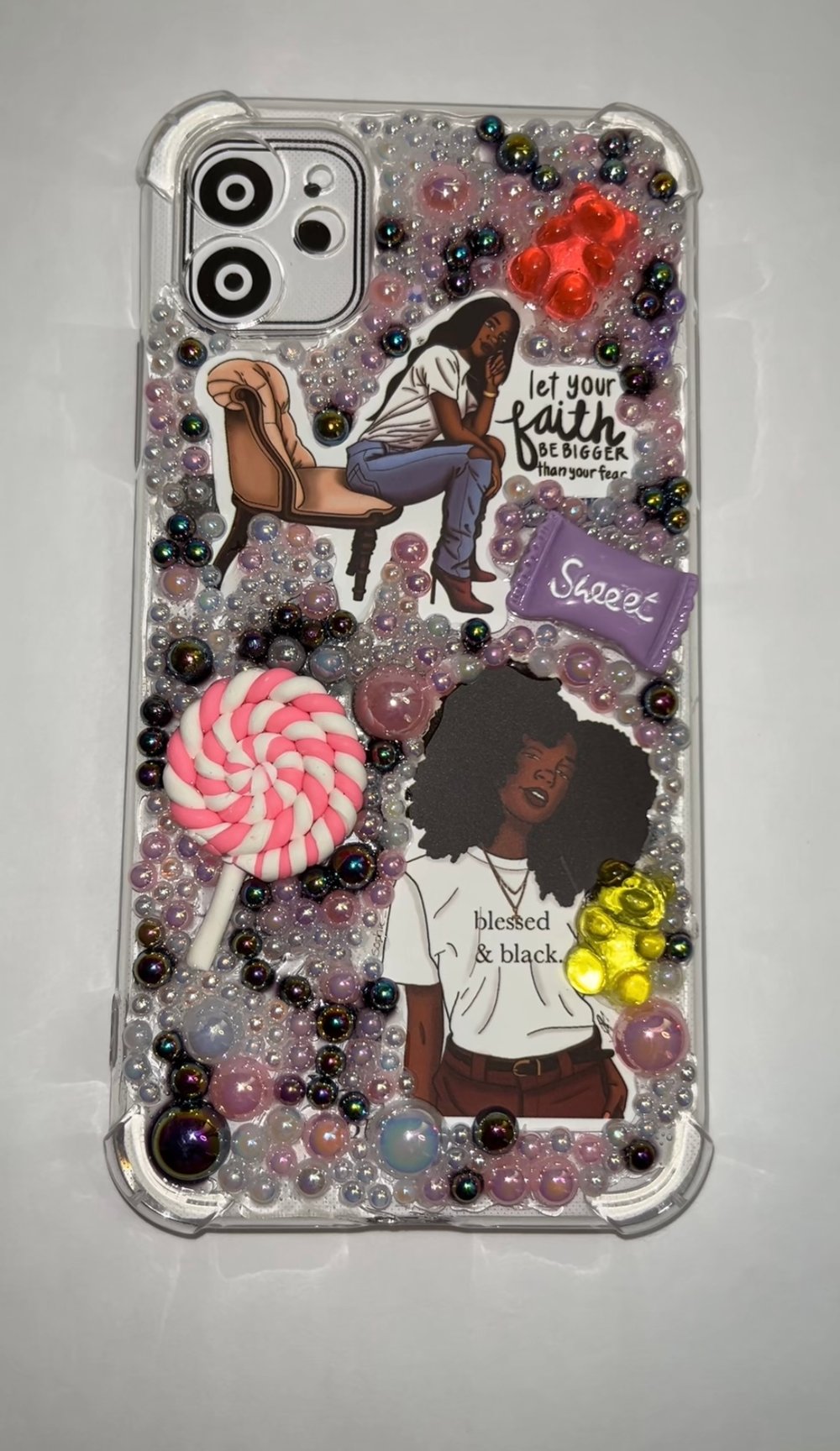 Image of “Blessed & Black” 📱 11 Case