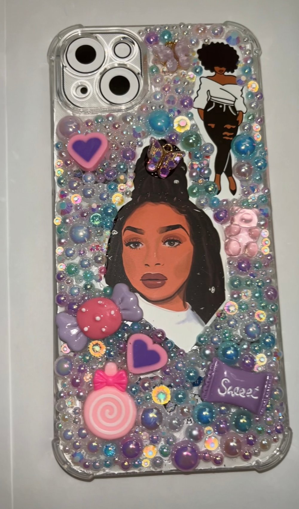 Image of “Sis Is Glowing” 📱 14 Plus Case 