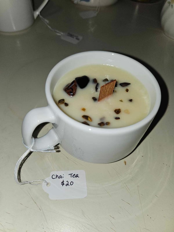 Image of Chai Tea - TEA CUP CANDLE