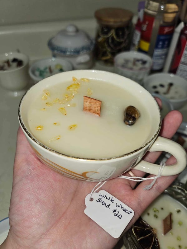 Image of Whole Wheat Bread - TEA CUP CANDLE