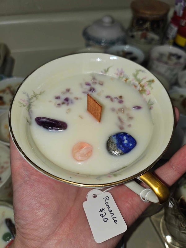 Image of Romance - TEA CUP CANDLE