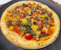 Image 1 of Jerk "No Chicken" Pizza