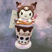Sanrio Japan Kuromi Parfait Mascot Plush