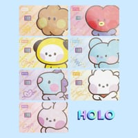 Minini BT21 Credit card skin 