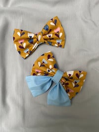 Image 3 of Spring Tulips Sailor Bow / Bow Tie 