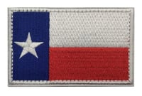 Image 1 of TEXAS STATE FLAG PATCH ~ VELCRO PATCH