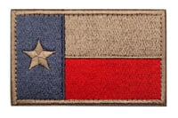 Image 2 of TEXAS STATE FLAG PATCH ~ VELCRO PATCH