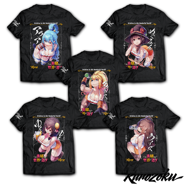 Image of Isekooter Konosuba Shirts