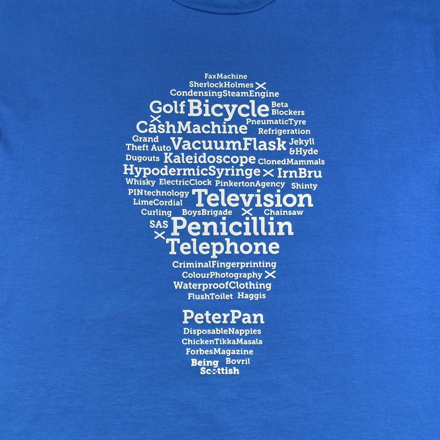 Scottish Inventions T-shirt | Being Scottish