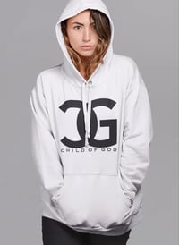 Image 2 of Child Of God Hoodie -White/Black