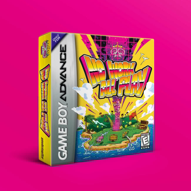 Gameboy Box Mockup