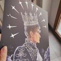 Prince George Silver Foil - Print A4