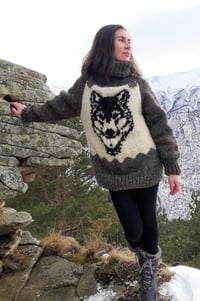 Image 2 of Forest guardian - Farm wool sweater - Ready to ship