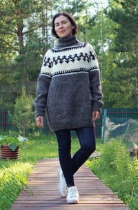 Image 4 of Norwegian farm wool sweater - Ready to ship