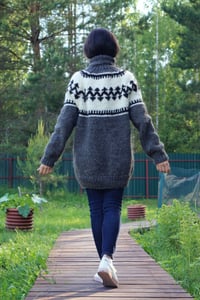 Image 3 of Norwegian farm wool sweater - Ready to ship