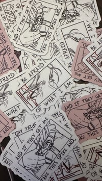 Image 1 of MCR ANIME VINYL STICKERS