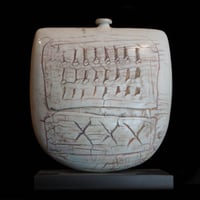 Image 1 of PETER HAYES - UNIQUE CERAMIC 'BOTTLE' SCULPTURE