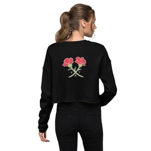 Crop Sweatshirt - Clavel Flamenco