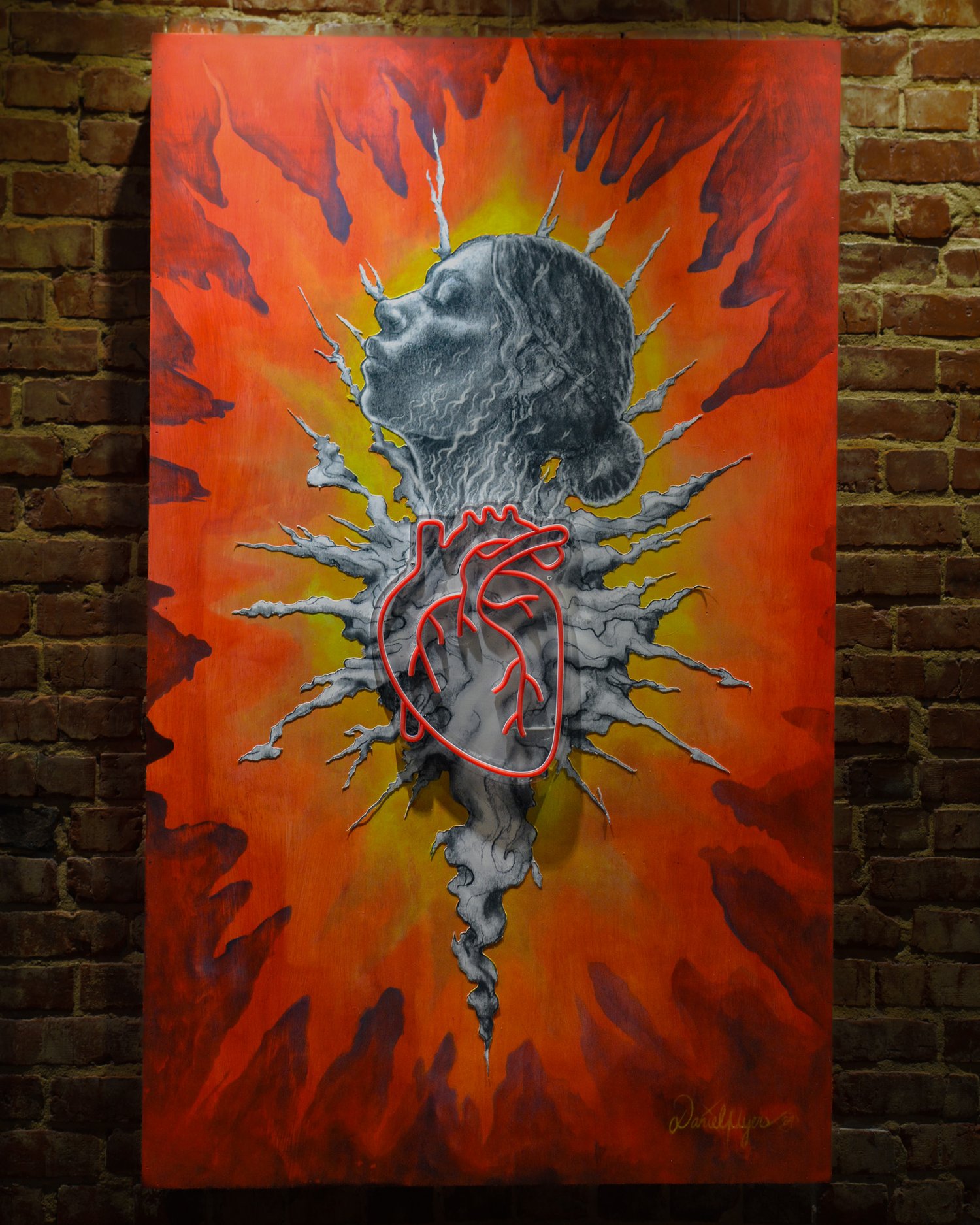 Image of Heartburn Original Painting