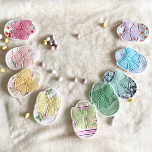 Image of Bow Easter Egg Decorations