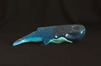 Image 1 of Dark blue Sperm Whale