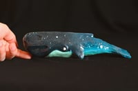 Image 2 of Dark blue Sperm Whale