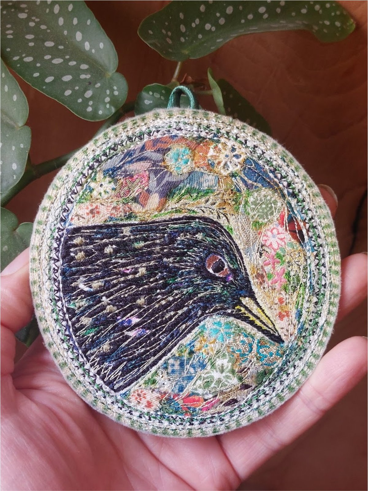 Starling Embroidery Miniature